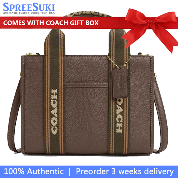 Coach Smith Tote Bag 24 Dark Stone # CBH14