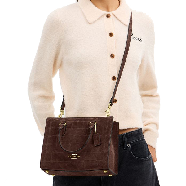 Coach Maggie Small Tote Bag Maple # CCC71