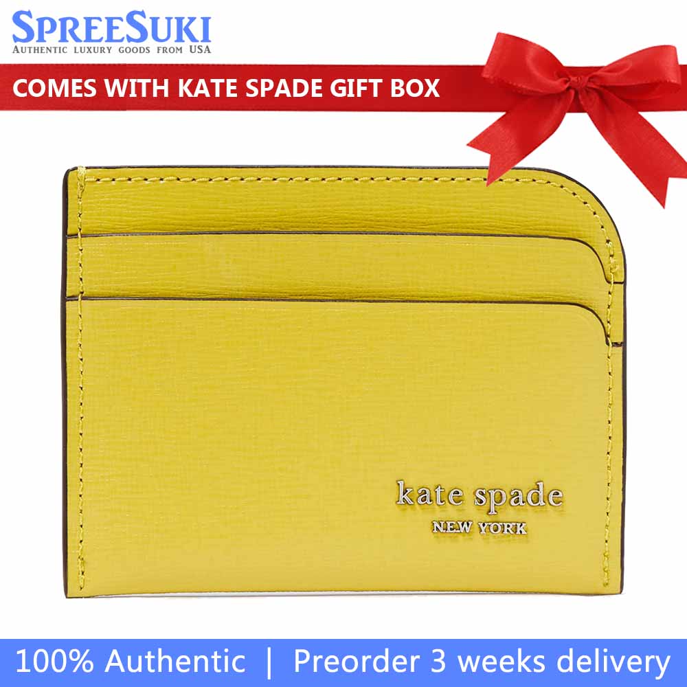 Kate Spade Devin Card Holder Tigers Eye # KI662