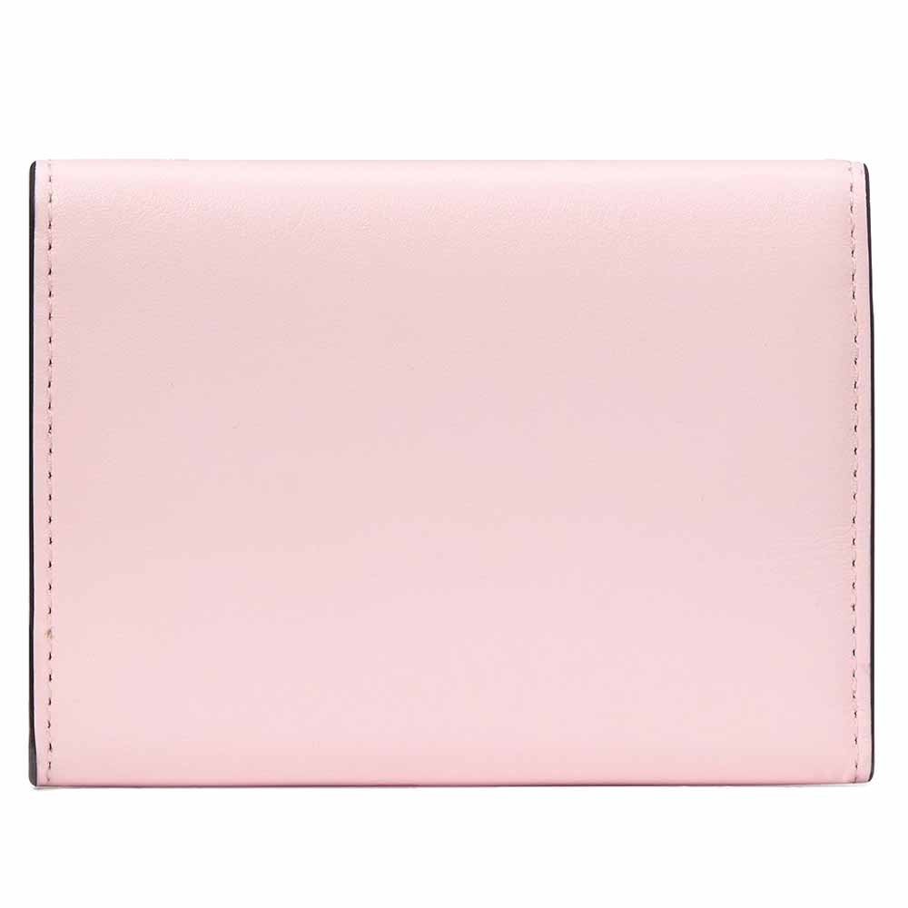 Kate Spade Label Card Case Trifold Wallet Pastry Pink # KI724