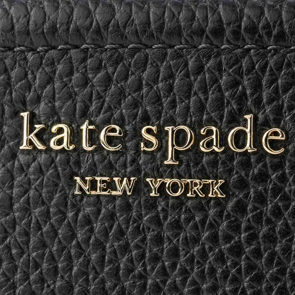 Kate Spade Knott Zip Slim Wallet Black # KD447