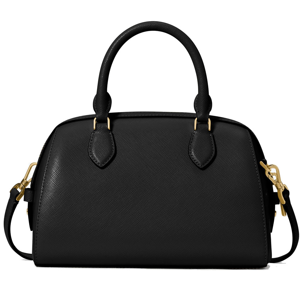 Kate Spade Madison Saffiano Leather Duffle Crossbody Bag Sling Black # KF493D2
