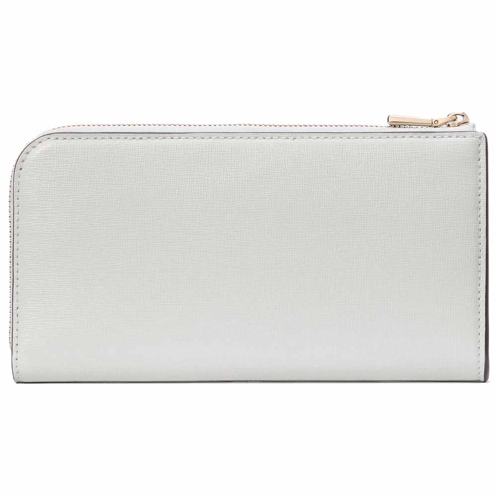 Kate Spade Devin Zip Around Continental Wallet Stone Path # KI673
