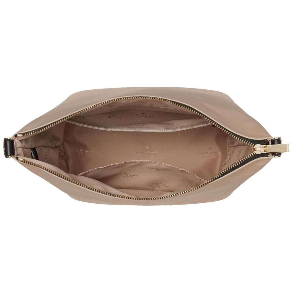 Kate Spade Chelsea Colorblock Large Duffle Crossbody Sling Bag Warm Beige Multi # KG459