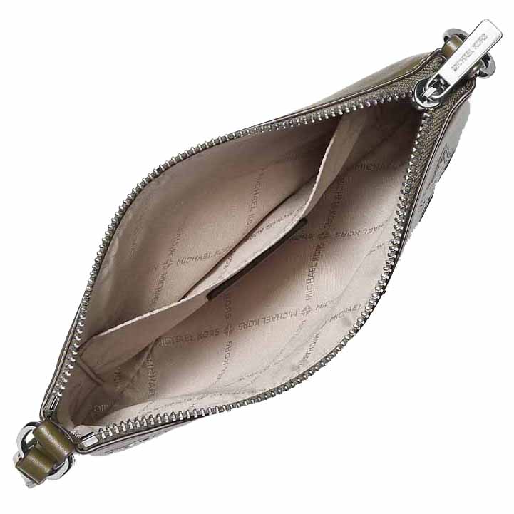 Michael Kors Jet Set Small Printed Wristlet Olive # 35F5STVW5L