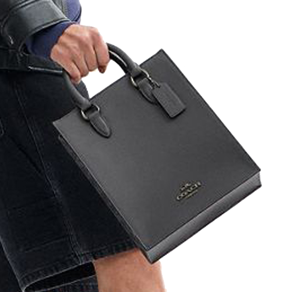 Coach Dylan Tote Bag In Signature Canvas Grey Charcoal # CCG37