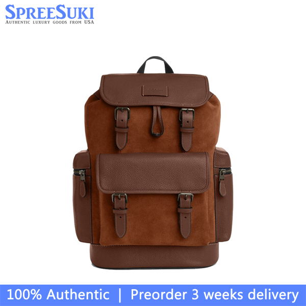 Coach Sprint Backpack Cognac Sienna # CCG12