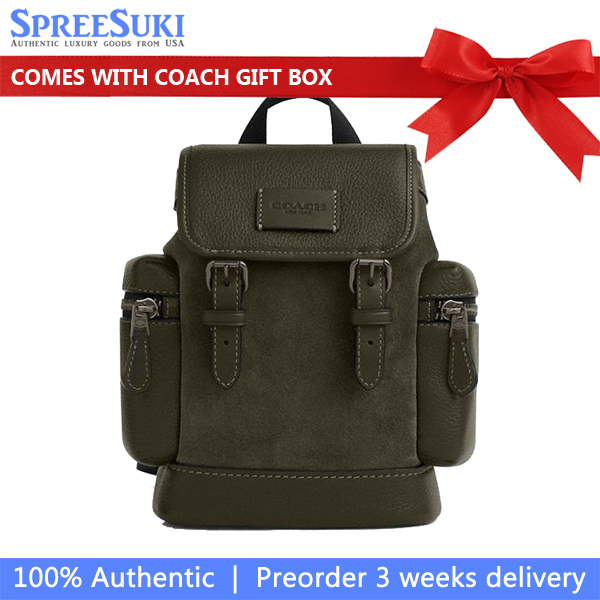 Coach Sprint Sling Pack Uniform Green # CCE79
