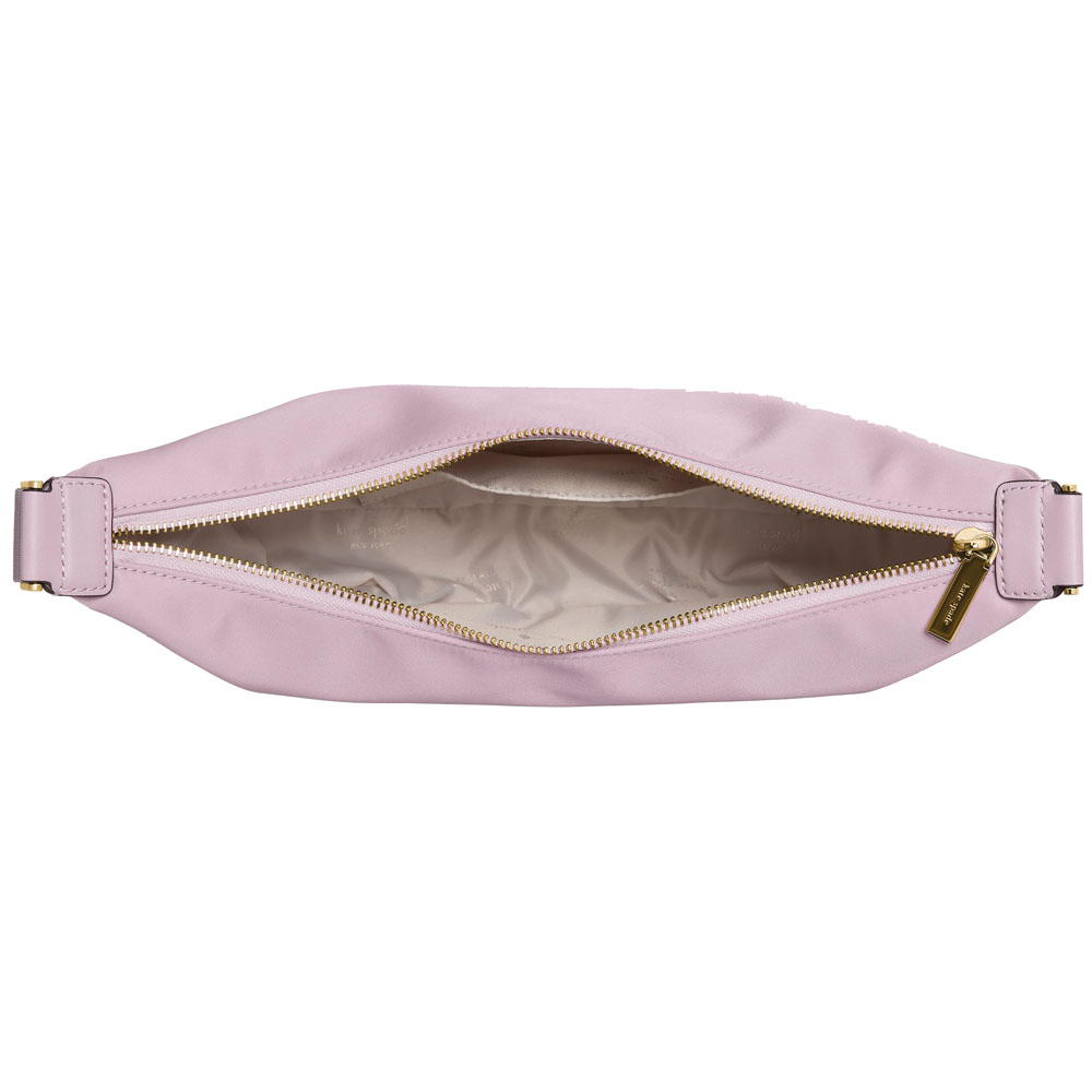 Kate Spade Carter Nylon Medium Sling Bag Lavender Smoke # KL966