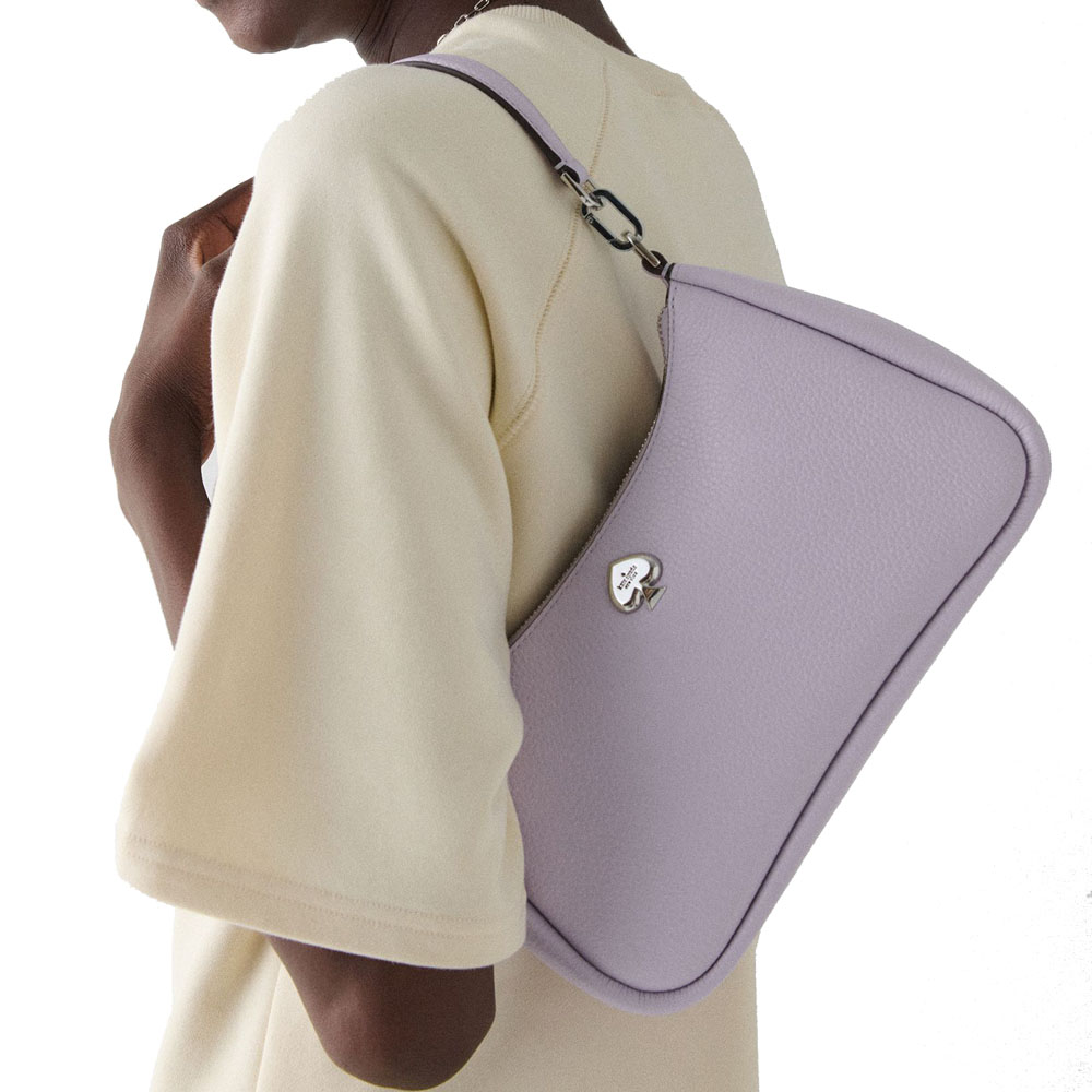 Kate Spade Kayla Small Convertible Shoulder Bag Light Frozen Lilac # KI904