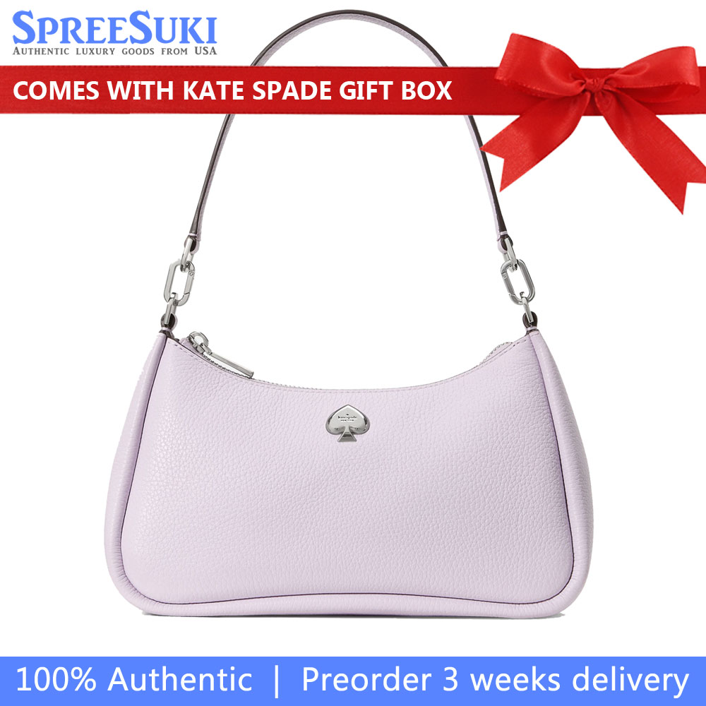 Kate Spade Kayla Small Convertible Shoulder Bag Light Frozen Lilac # KI904