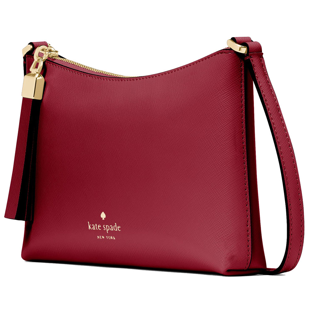 Kate Spade Sadie Small Crossbody Red Jam # KE594