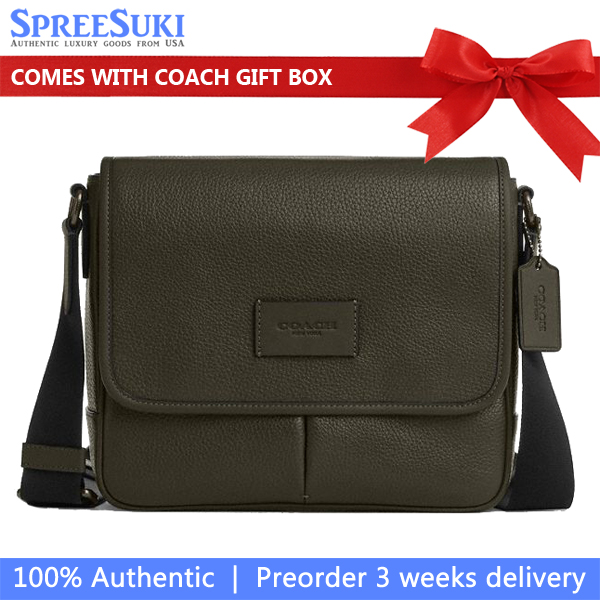Coach Sprint Map Bag 25 Uniform Green # CY798