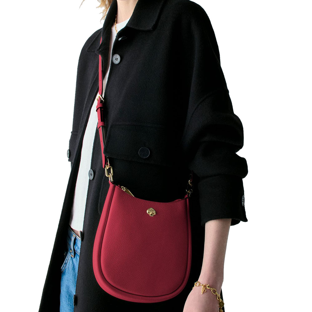 Kate Spade Kayla Small Swingpack Crossbody Perfect Cherry # KL805