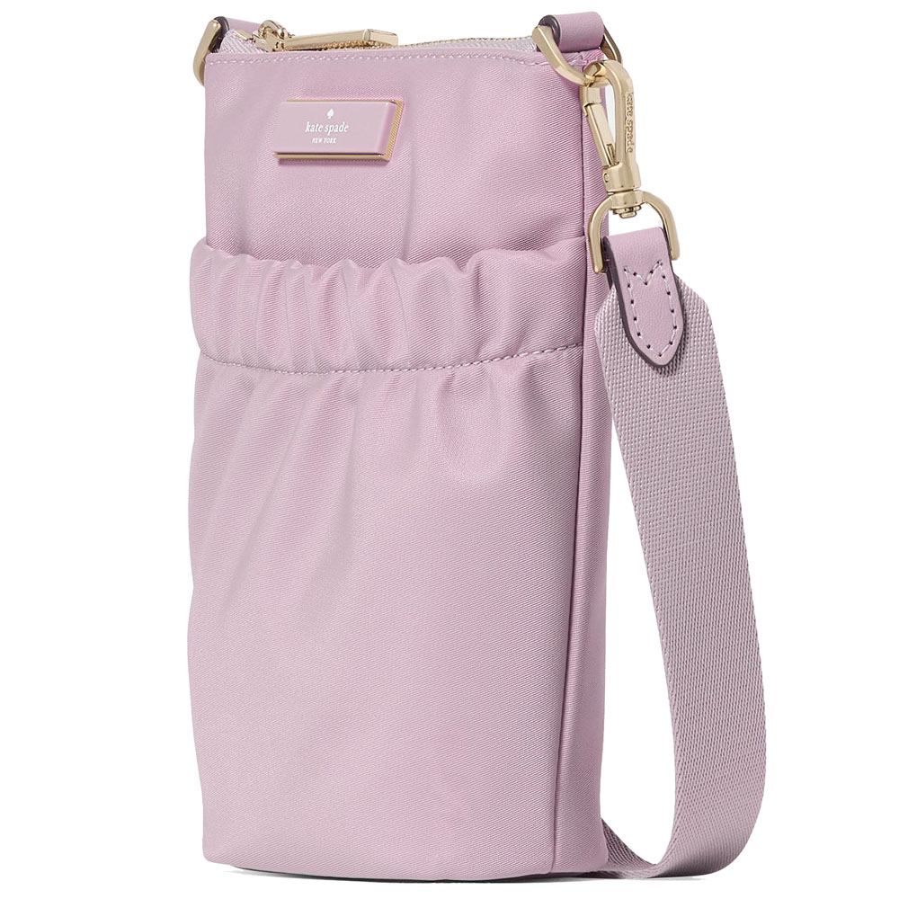 Kate Spade Carter Nylon Phone Crossbody Lavender Smoke # KL876