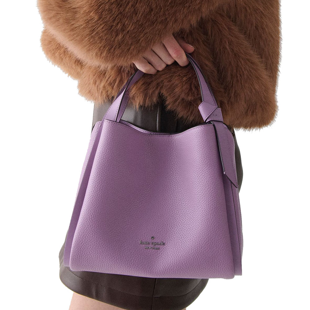 Kate Spade Knott Convertible Carryall Wisteria # KM666