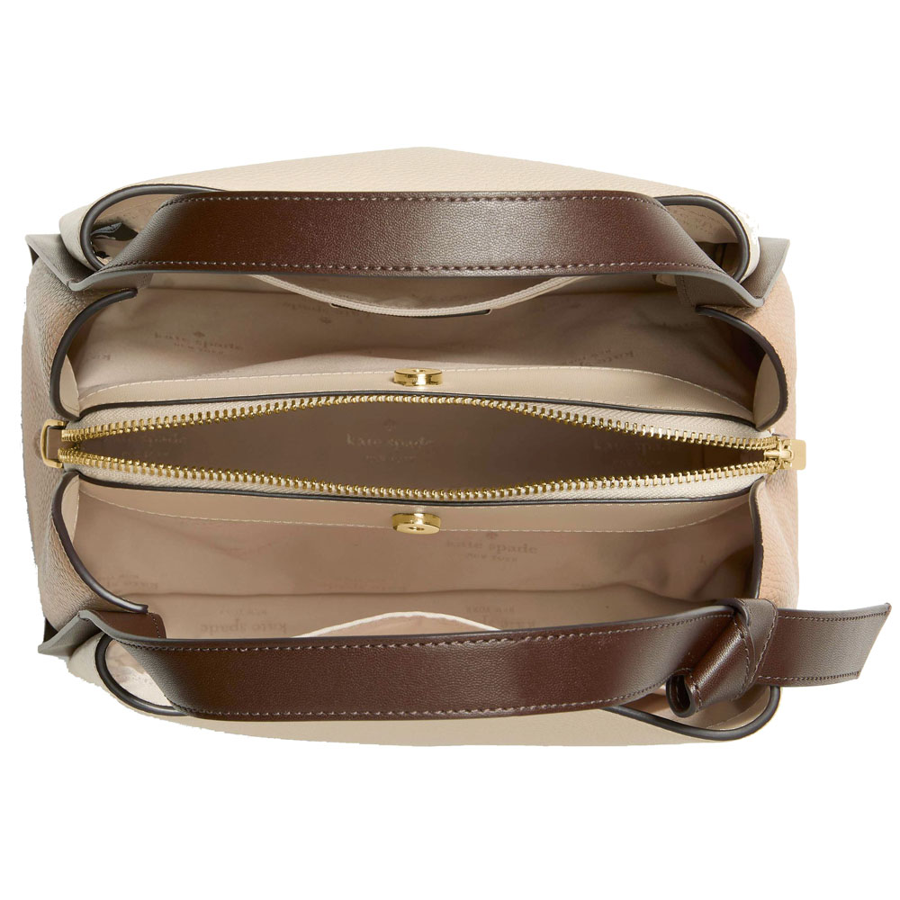 Kate Spade Knott Colorblock Convertible Carryall Milk Glass Multi # KM664