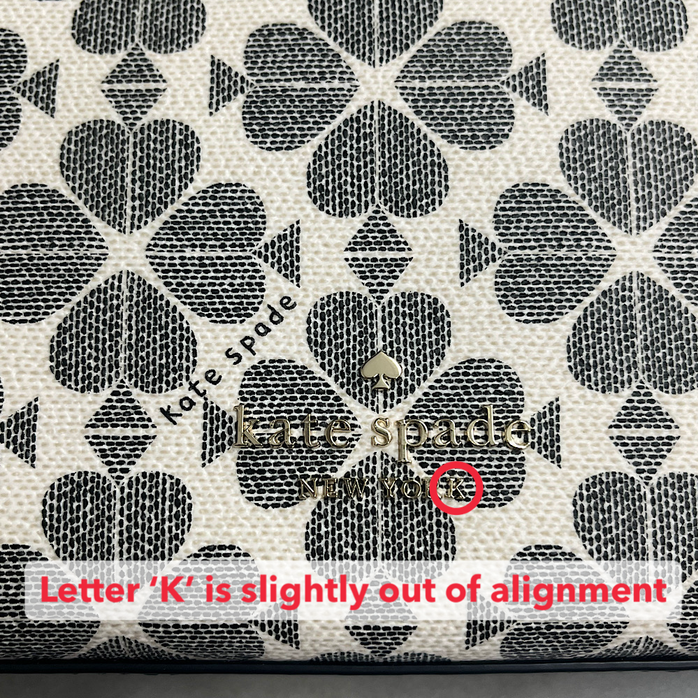 Kate Spade Spade Flower Crossbody Bag Sling Black # KI381D1