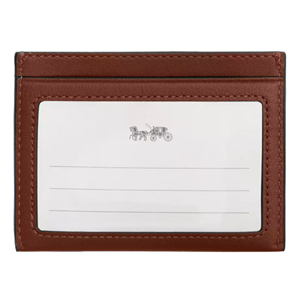 Coach Slim Id Card Case Sable # CAA88