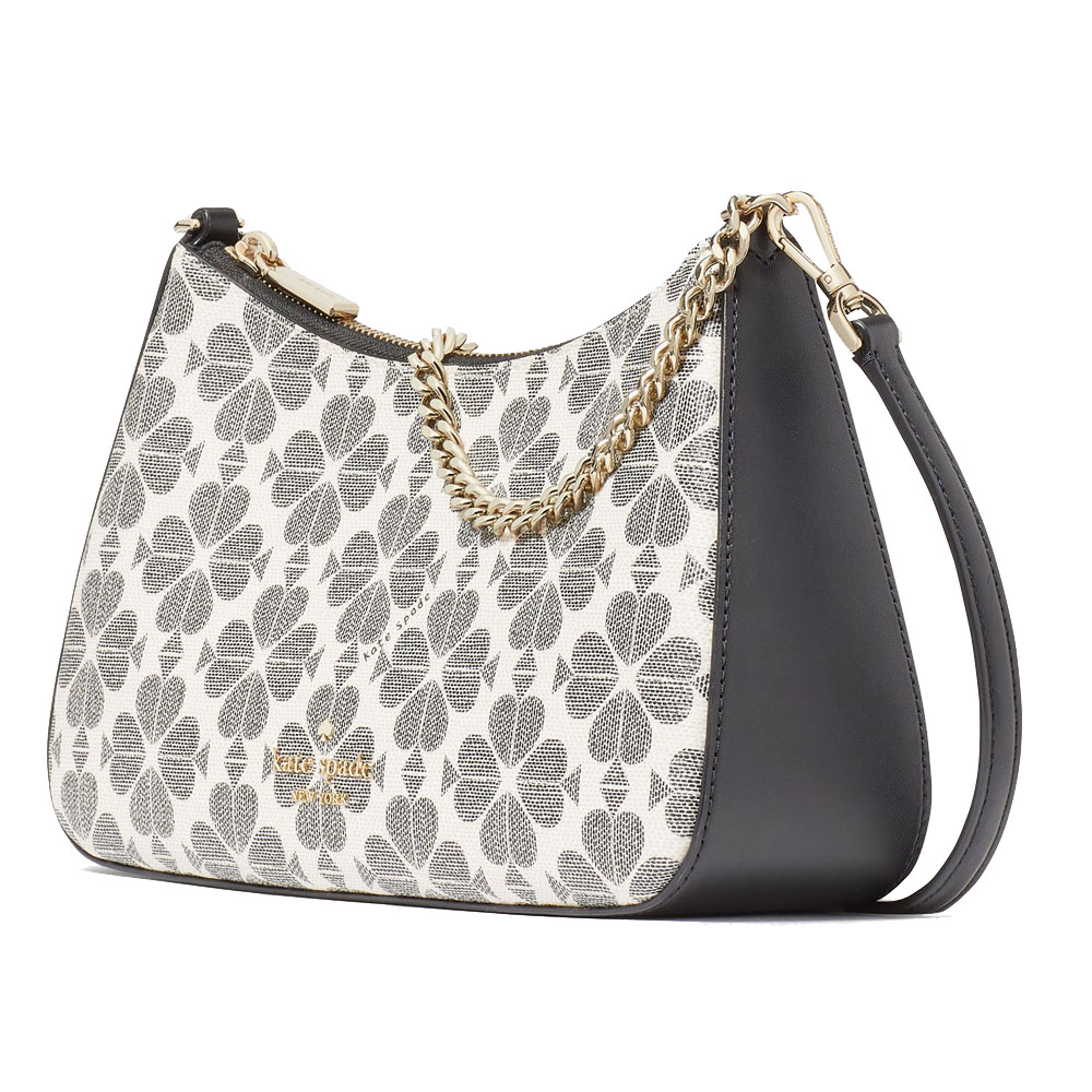 Kate Spade Spade Flower Crossbody Bag Sling Black # KI381D1