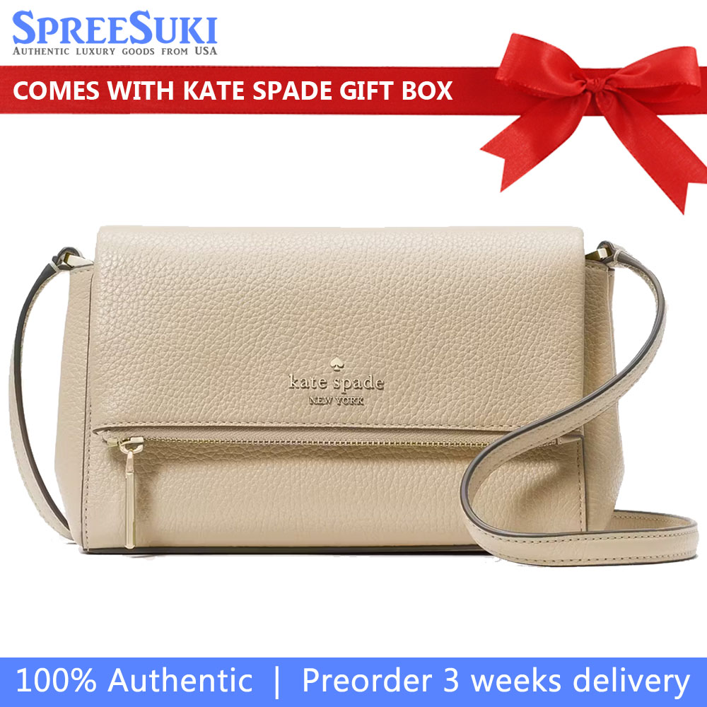 Kate Spade Leila Mini Crossbody Light Sand # KE487