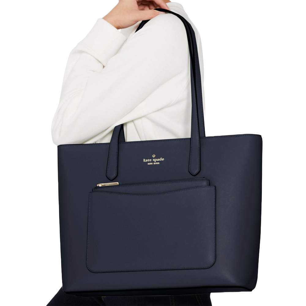 Kate Spade Staci Large Tote Set Blazer Blue # KF369