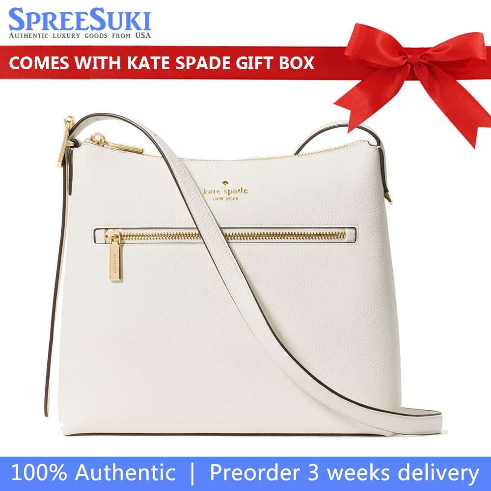 Kate Spade 454 Large Swingpack Buckle Crossbody Meringue # KM715