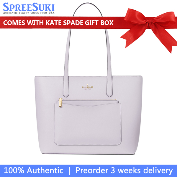 Kate Spade Staci Large Tote Set Lilac Moonlight # KF369