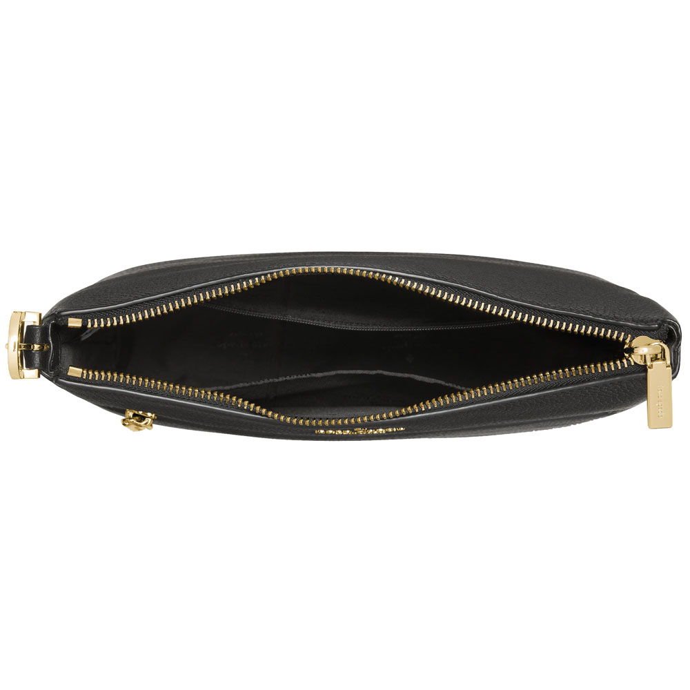 Kate Spade 454 Large Swingpack Buckle Crossbody Black # KM715