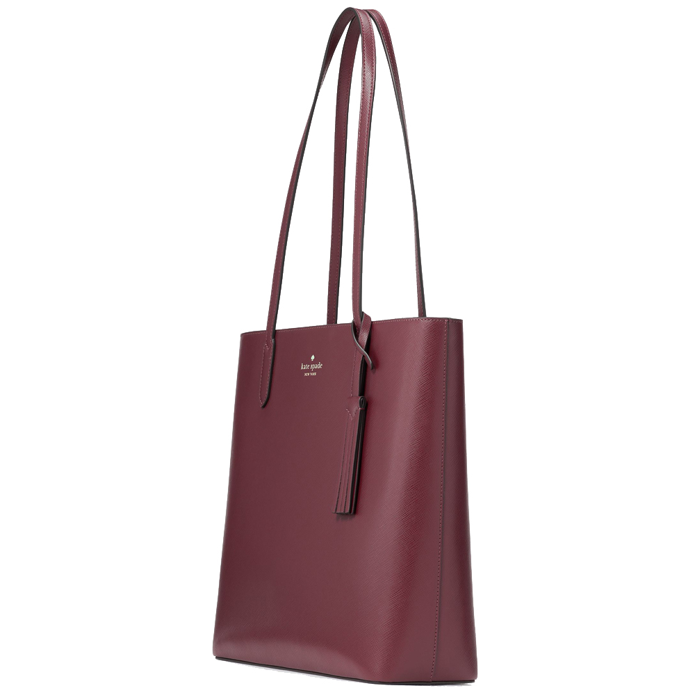 Kate Spade Tote Shoulder Bag Jana Tote Dark Merlot # K8150