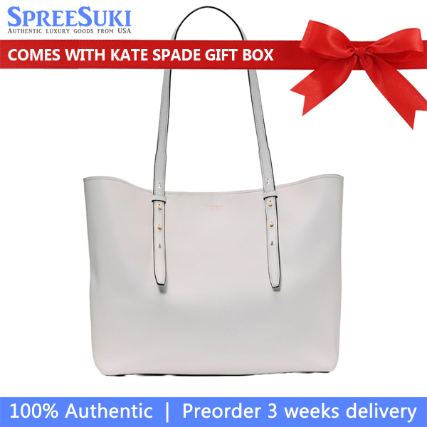 Kate Spade Do It All Large Tote True White # KL669
