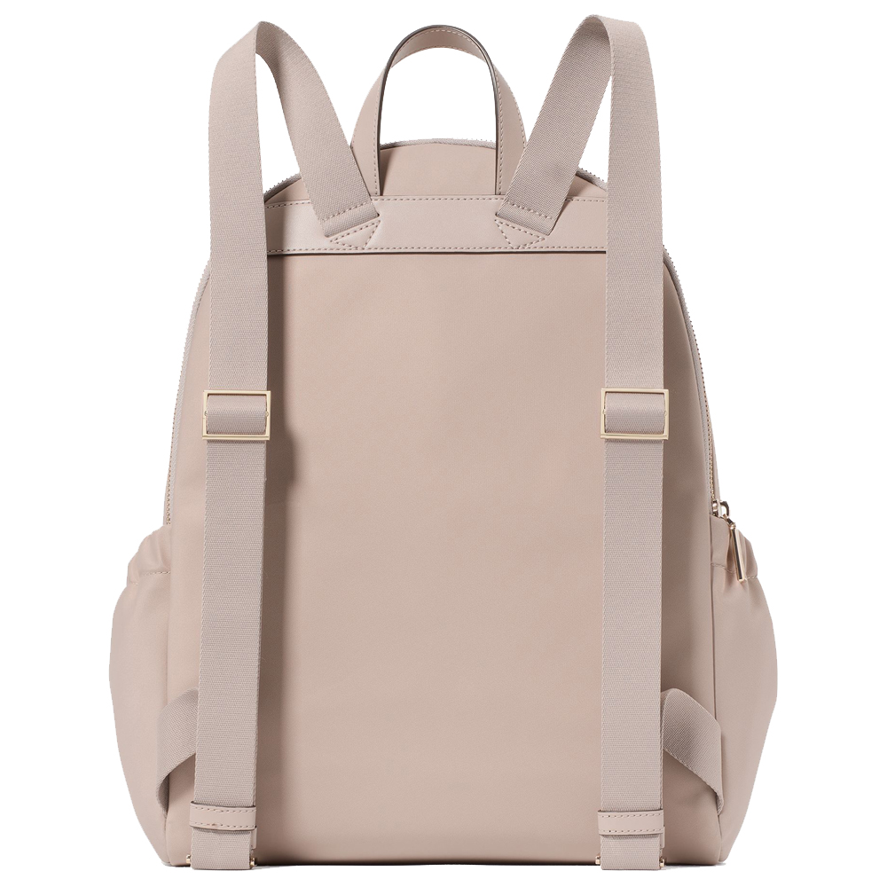 Kate Spade Carter Nylon Large Backpack Cozy Grey # KL962