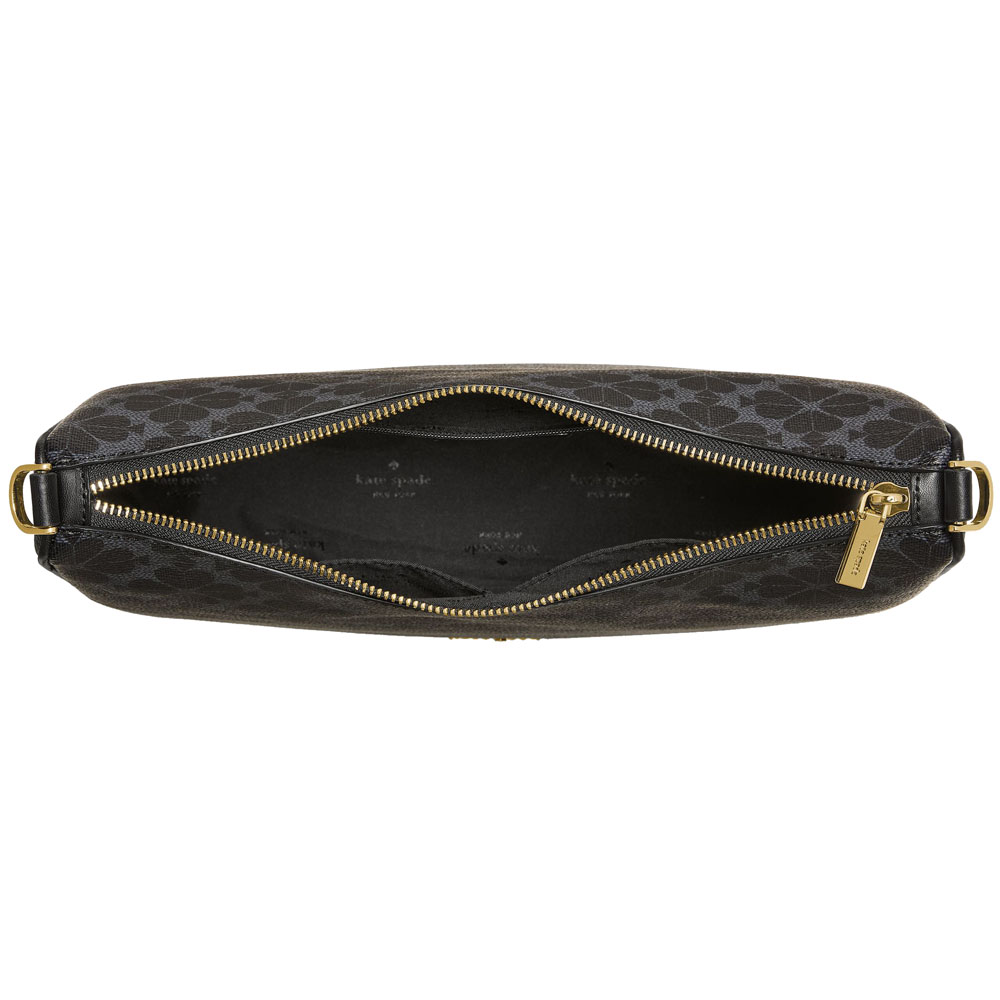 Kate Spade Sling Bag Spade Flower Crossbody Black # KK148