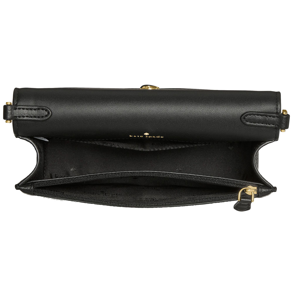 Kate Spade Knott Mini Flap Crossbody Black # KM611