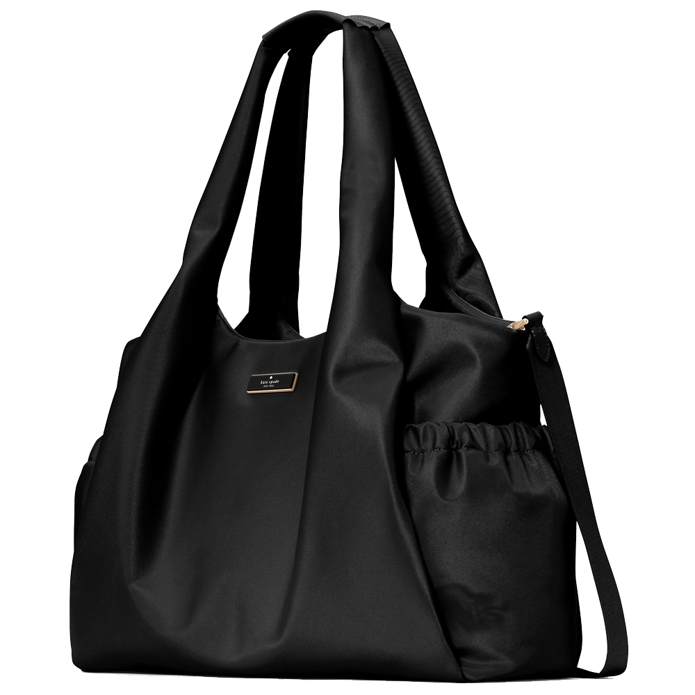Kate Spade Carter Nylon Large Baby Bag Black # KL960
