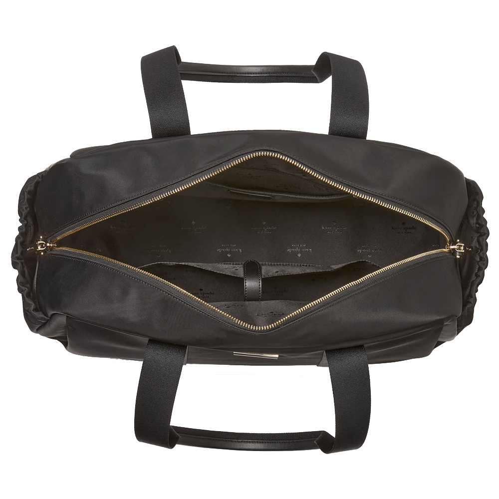 Kate Spade Carter Nylon Large Weekender Black # KL968