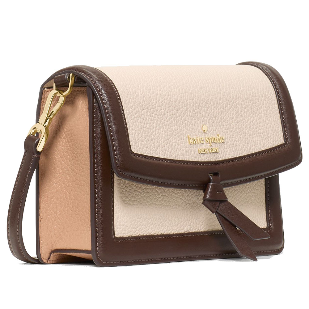 Kate Spade Knott Mini Flap Crossbody Milk Glass Multi # KM610