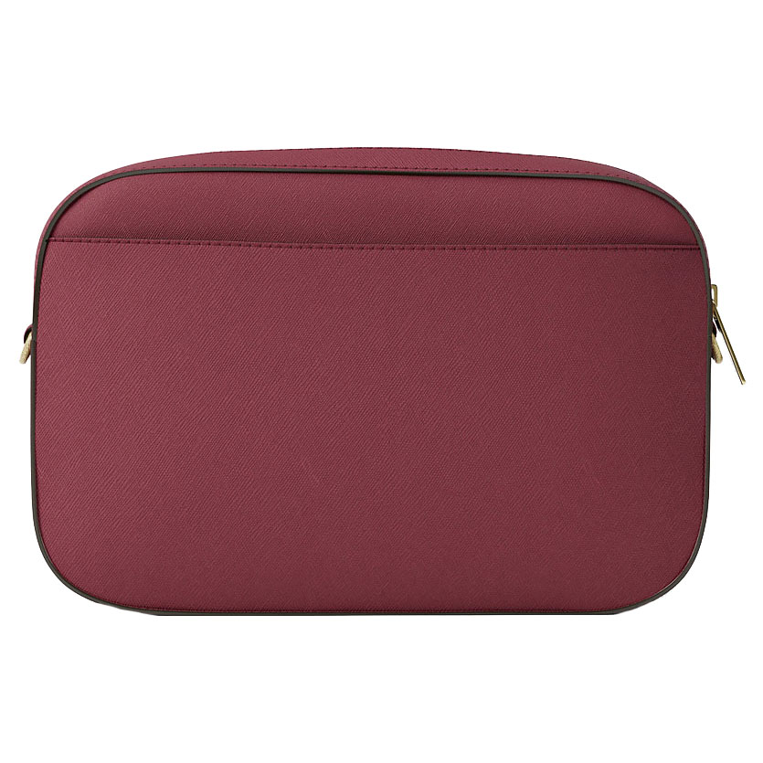 Michael Kors Crossbody Bag Sling Jet Set Item Large East West Chain Crossbody Cherry # 35S1GTTC7L