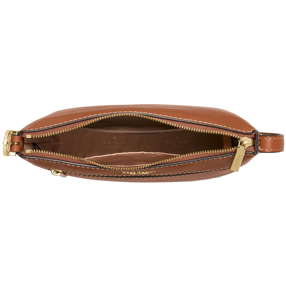 Kate Spade 454 Large Swingpack Buckle Crossbody Warm Gingerbread # KM716