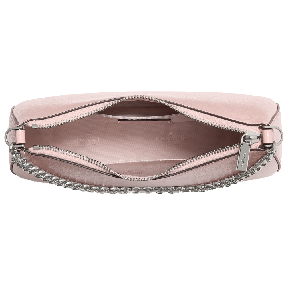 Kate Spade Margot Textured Patent Leather Convertible Crossbody Tutu Pink # KN249