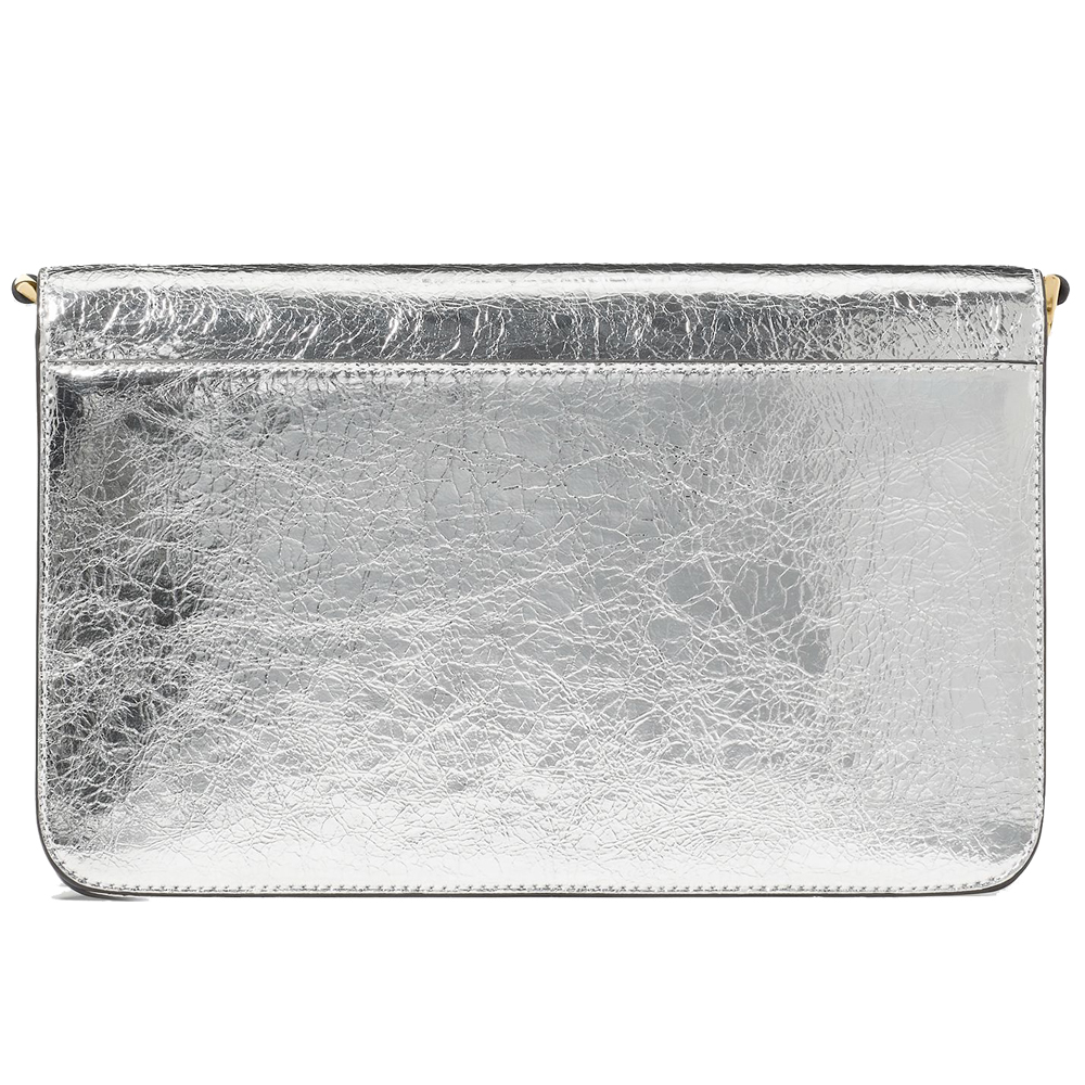 Kate Spade Madison Willow Medium Convertible Crossbody Silver # KN232