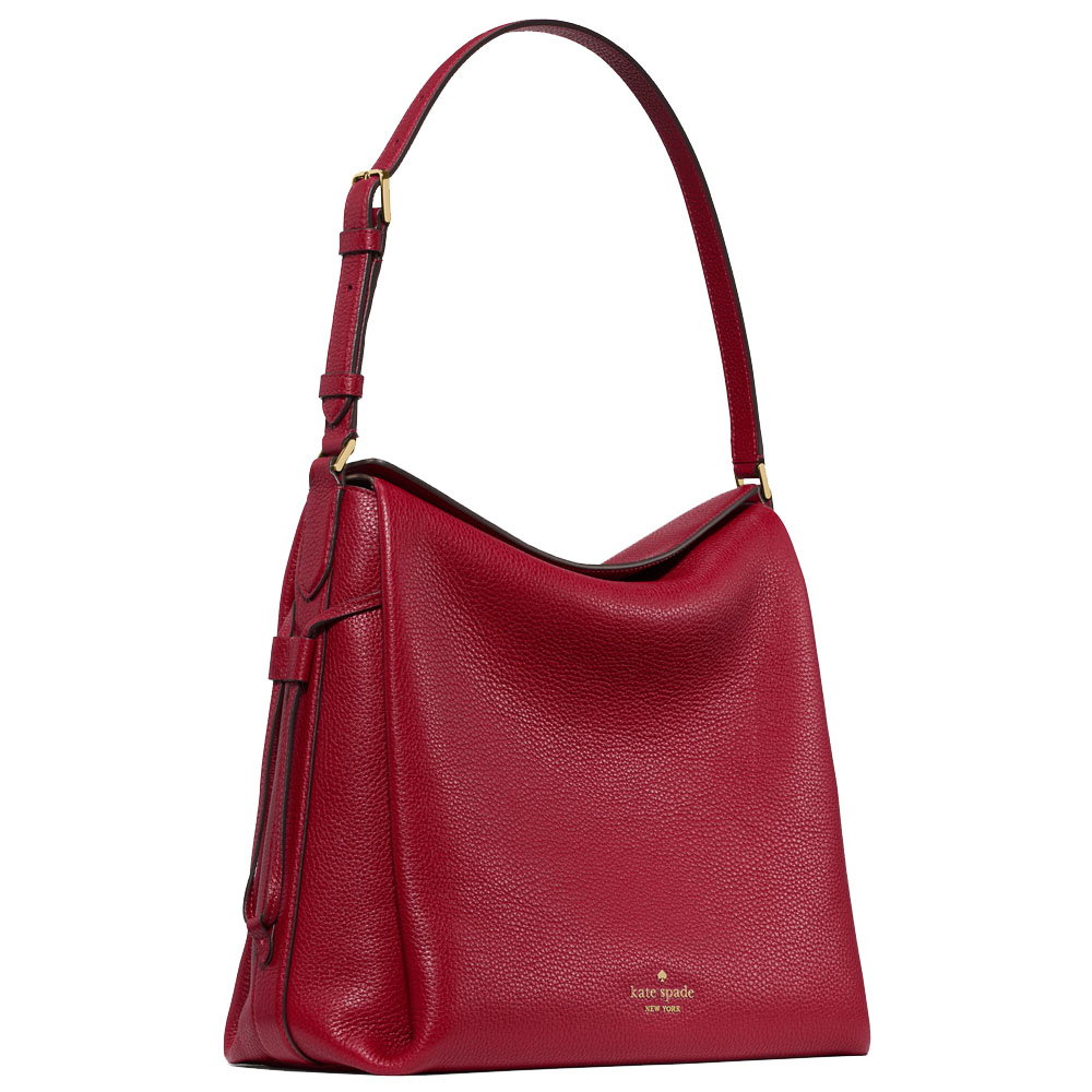 Kate Spade Dumpling Large Shoulder Bag Red Jam # KL013