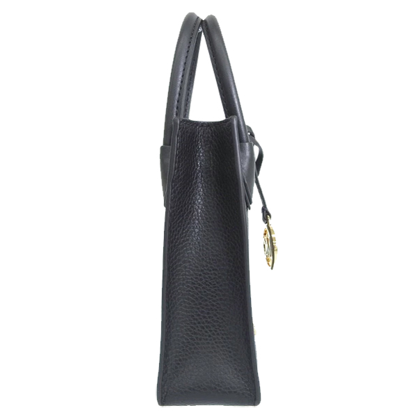 Michael Kors Sling Bag Mercer Extra-Small Logo And Leather Crossbody Bag Black # 35T1GM9C0I