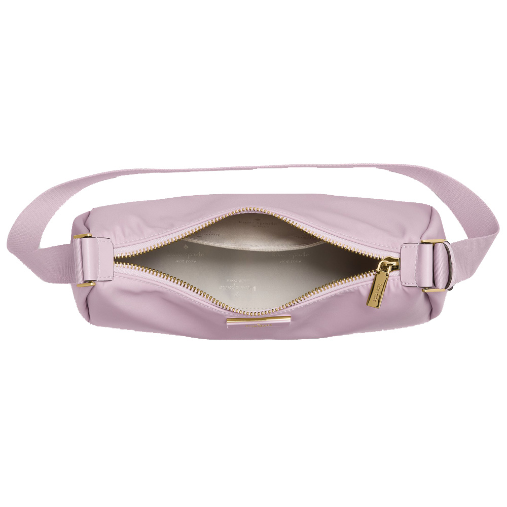 Kate Spade Carter Nylon Small Shoulder Bag Lavender Smoke # KL967