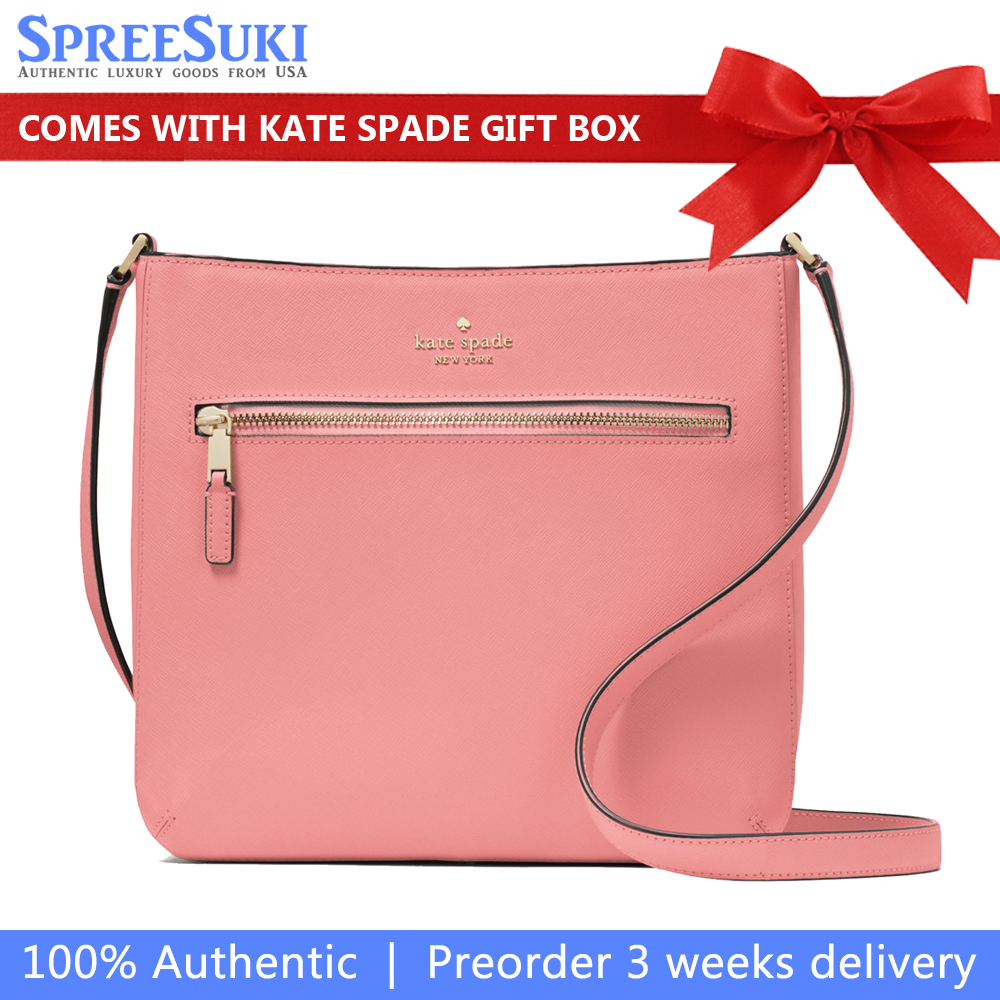 Kate Spade On Purpose Large Swingpack Crossbody Terracotta Tile # KF579