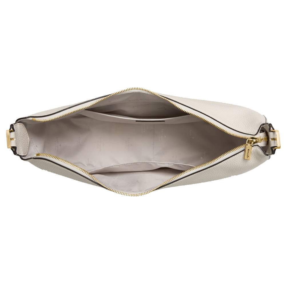 Kate Spade Nova Large Crescent Shoulder Bag Meringue # KM686