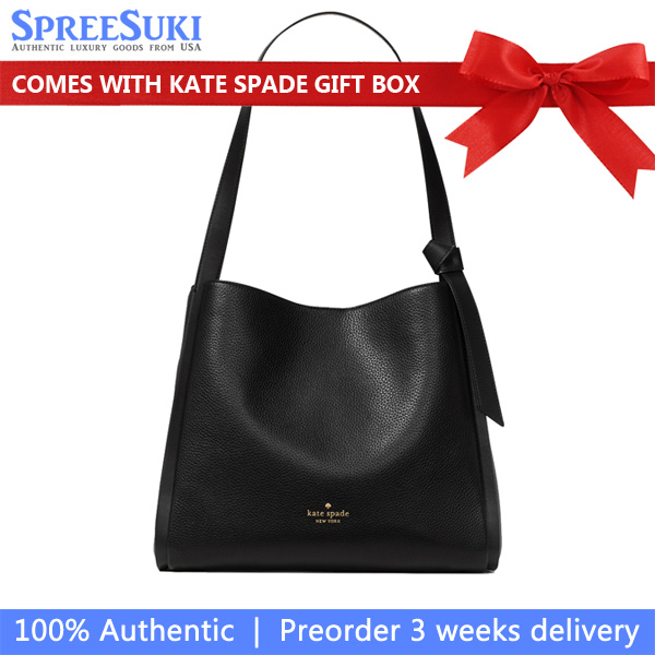 Kate Spade Knott Large Carryall Black # KM663