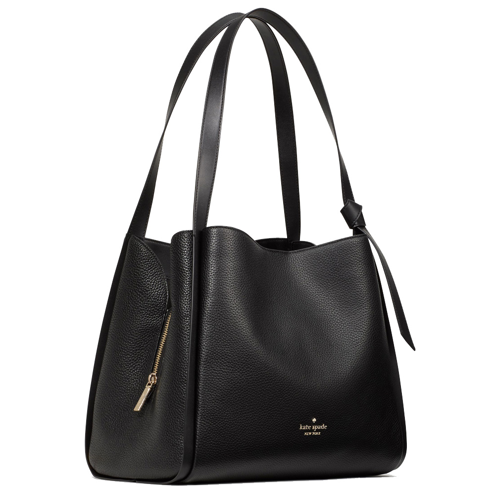 Kate Spade Knott Large Carryall Black # KM663