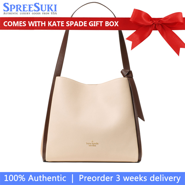 Kate Spade Knott Colorblock Large Carryall Milk Glass Multi # KM662