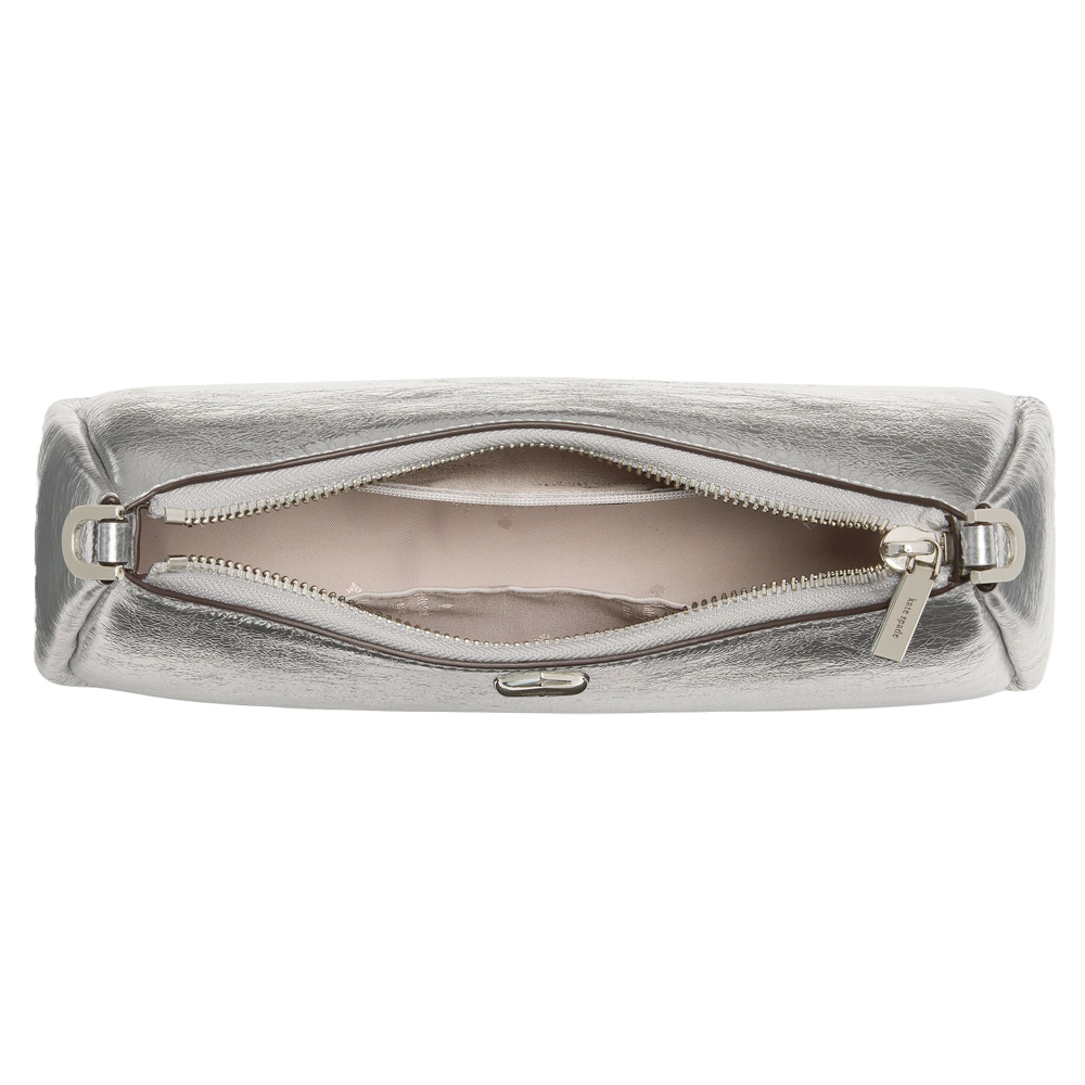 Kate Spade Kayla Small Convertible Shoulder Bag Silver # KN231